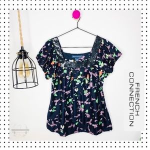 French Connection - Franz Floral Printed Top 4